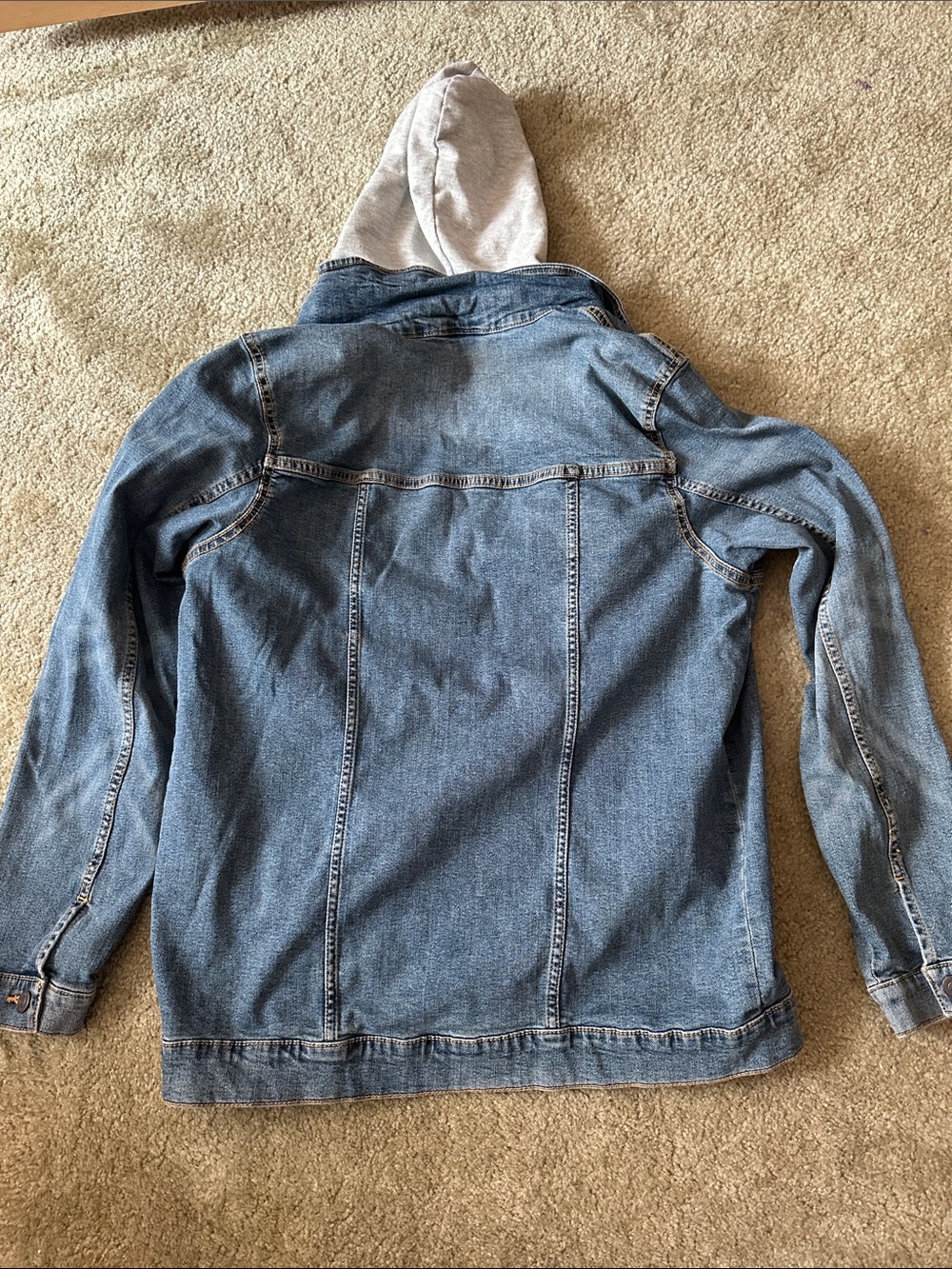 Hooded Jean Jacket - Picture 4 of 4